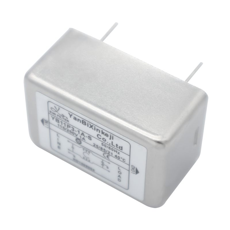 1A 3A 6A PCB বিশেষ Emi ফিল্টার পিসি বোর্ডের জন্য নিম্ন বর্তমান পাওয়ার লাইন ফিল্টার
