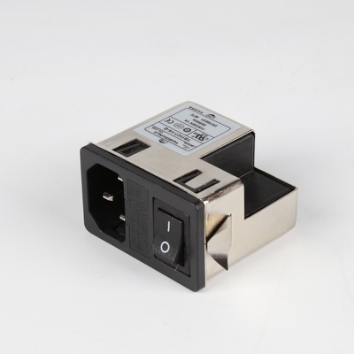 Special Type Socket EMI Filter With Fuse And Switch 1A~10A  Power Entry Module Filter